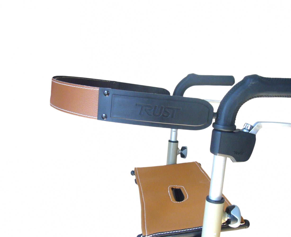 Correa lumbar marrón Let's Go Out con soporte ergonómico y cierre ajustable